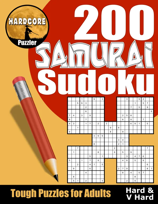 Cover of Hard Core Samurai Sudoku 200 Puzzles
