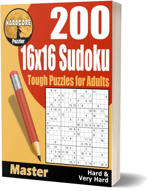 Hard Core 16x16 Sudoku 200