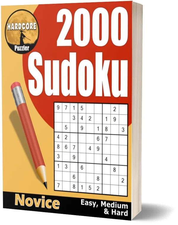 Cover of 2000 Easy to Hard Sudoku Puzzles for Adults