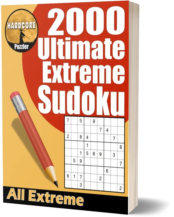 Cover of 2000 Ultimate Extreme Sudoku Puzzles for Adults
