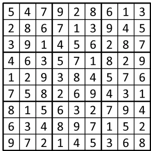 Completed grid for puzzle 102