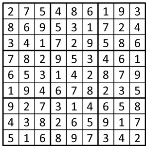 Completed grid for puzzle 103