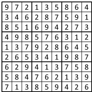 Completed grid for puzzle 110