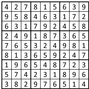 Completed grid for puzzle 117