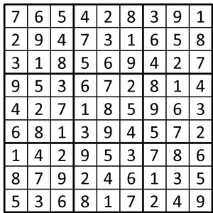 Completed grid for puzzle 180