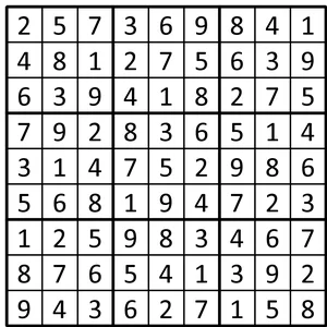 Completed grid for puzzle 204