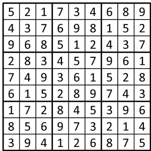 Completed grid for puzzle 212
