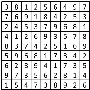 Completed grid for puzzle 245