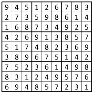Completed grid for puzzle 249