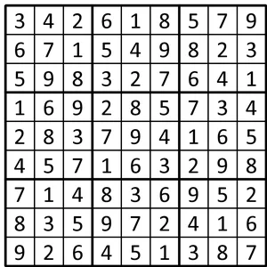 Completed grid for puzzle 44
