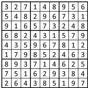 Completed grid for puzzle 8