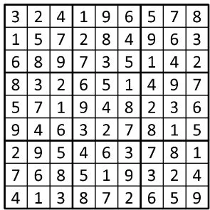 Completed grid for puzzle 102
