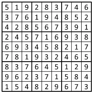 Completed grid for puzzle 130