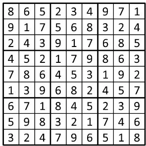 Completed grid for puzzle 178