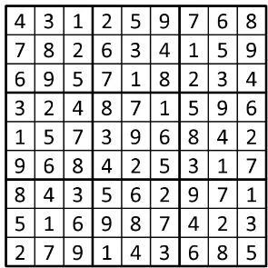 Completed grid for puzzle 200