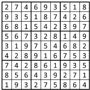 Completed grid for puzzle 202