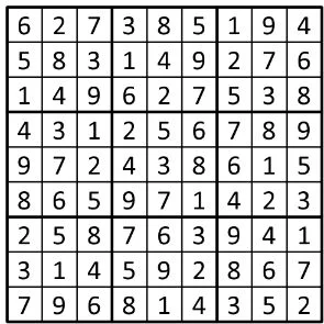 Completed grid for puzzle 229