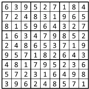Completed grid for puzzle 232