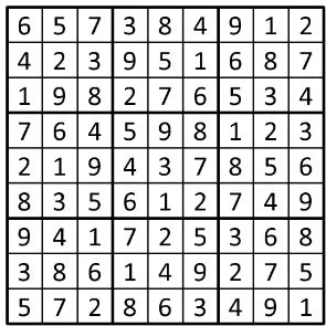 Completed grid for puzzle 240