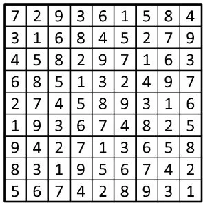 Completed grid for puzzle 248