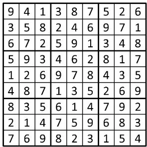 Completed grid for puzzle 44