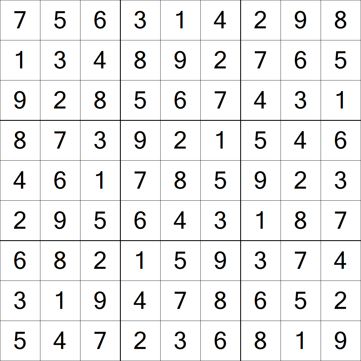 Solution to Extreme Sudoku