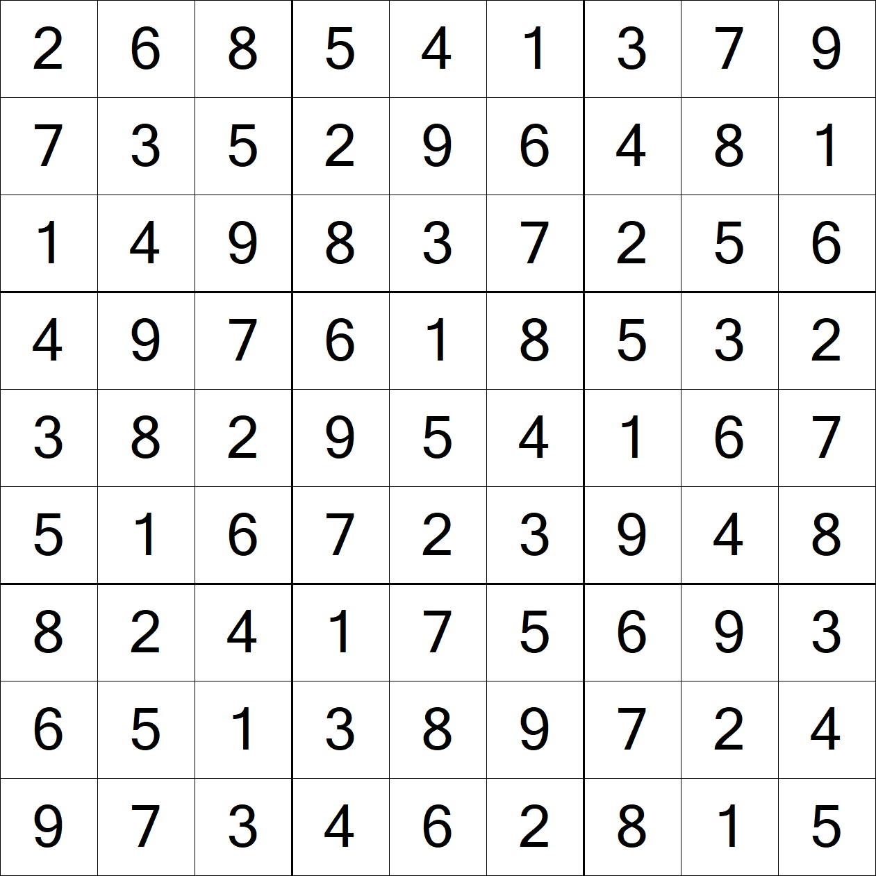 Solution to Extreme Sudoku