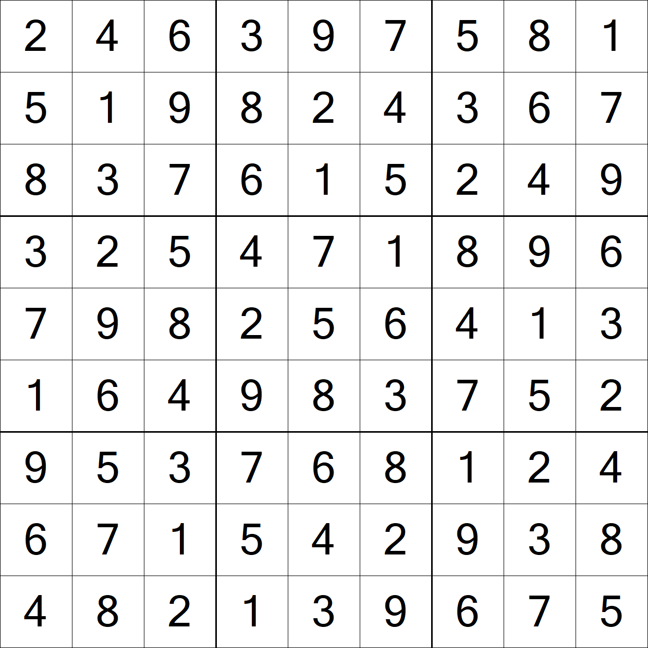 Solution to Extreme Sudoku