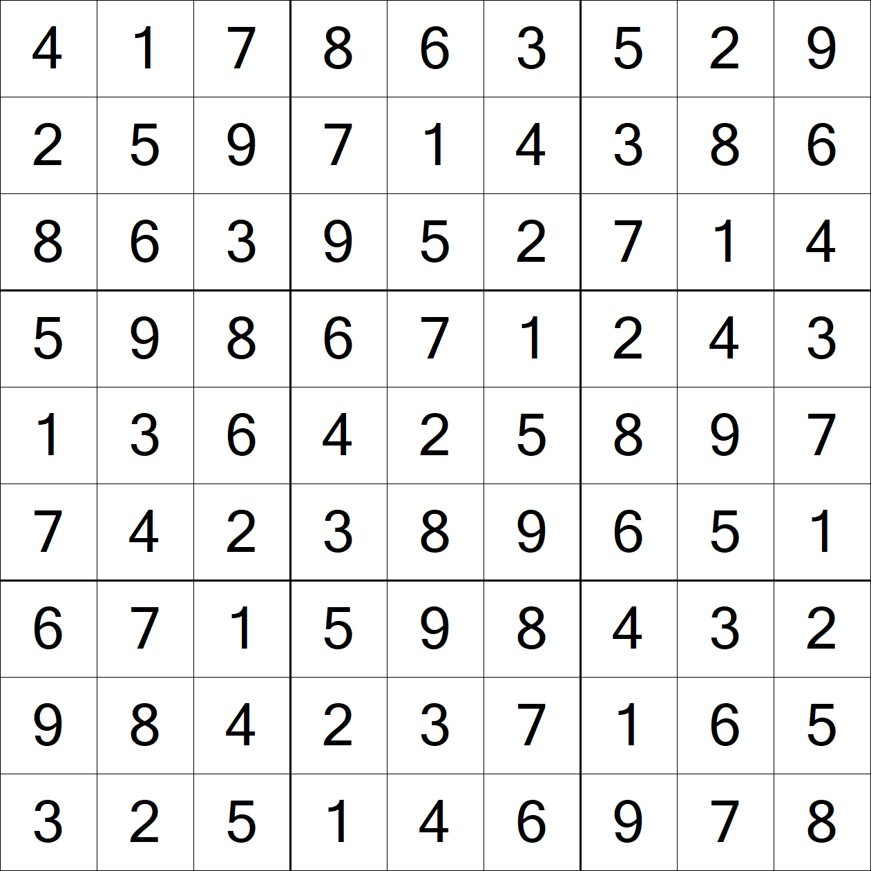 Solution to Extreme Sudoku