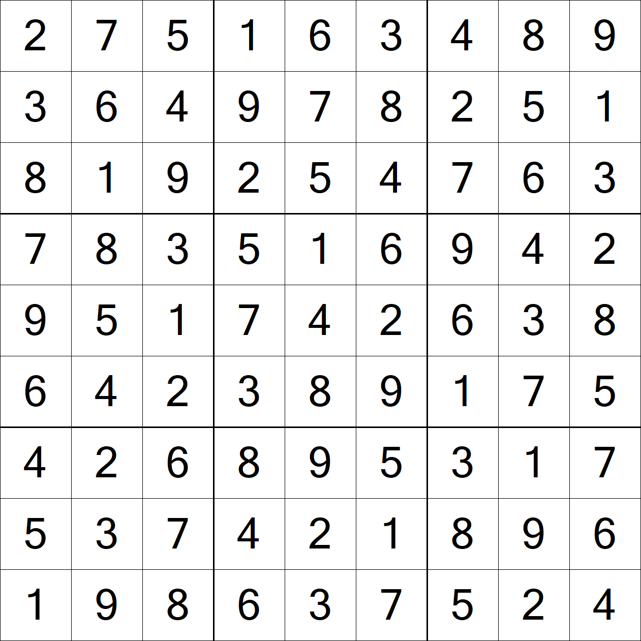 Solution to Extreme Sudoku