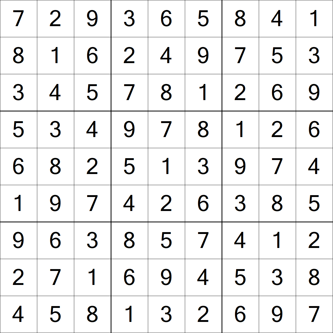 Solution to Extreme Sudoku