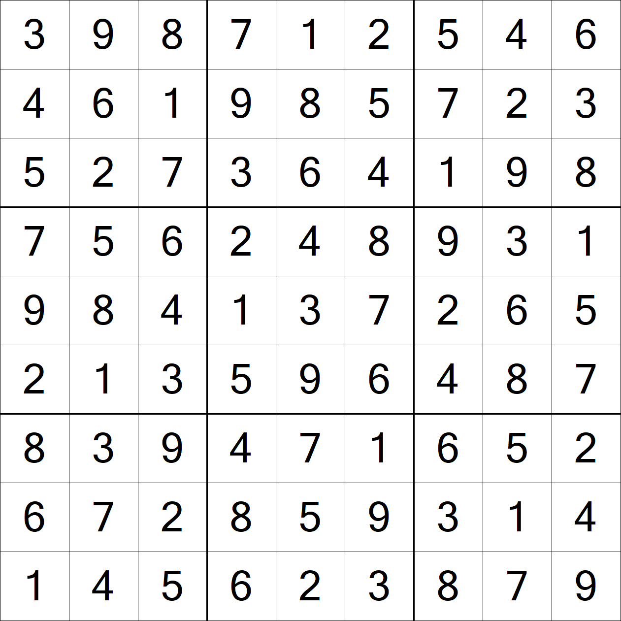 Solution to Extreme Sudoku