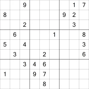 Preview of the latest free Sudoku puzzle