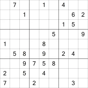Preview of today's Extreme Sudoku